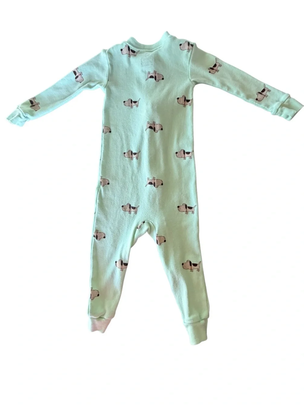 Carter’s 18M Mint Puppy Dog Zip Footless Sleeper Pajamas